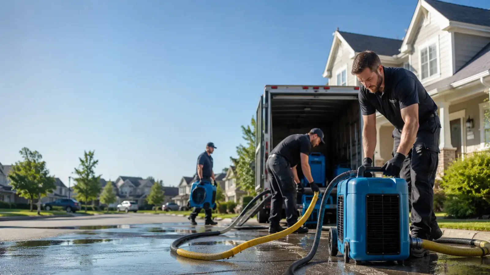 Water Damage Mitigation in Ottine, TX